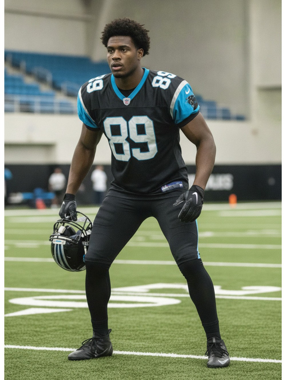 Reebok NFL Carolina Panthers Steve Smith #89 Football Jersey Size 54